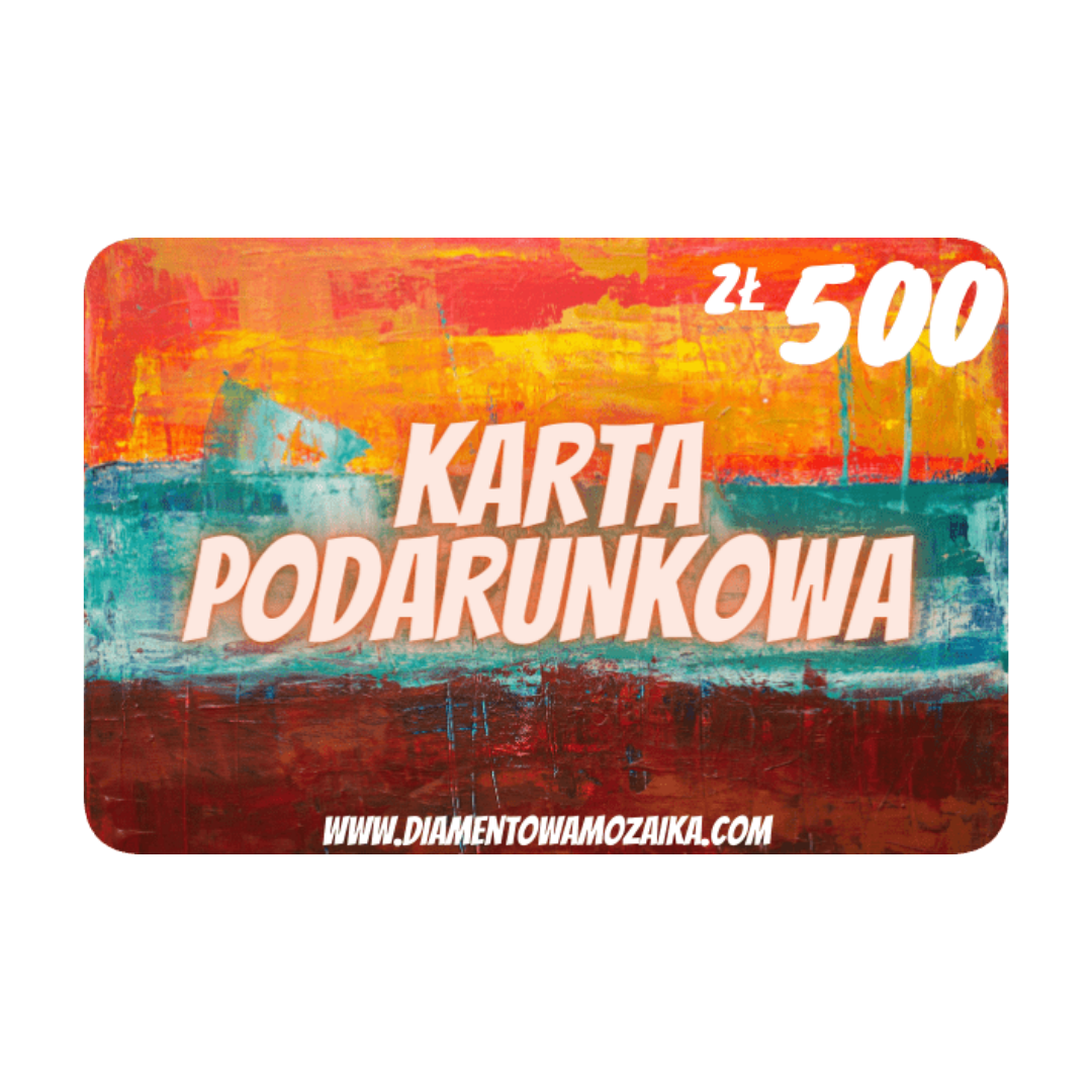 Diamentowa Mozaika Karta Podarunkowa
