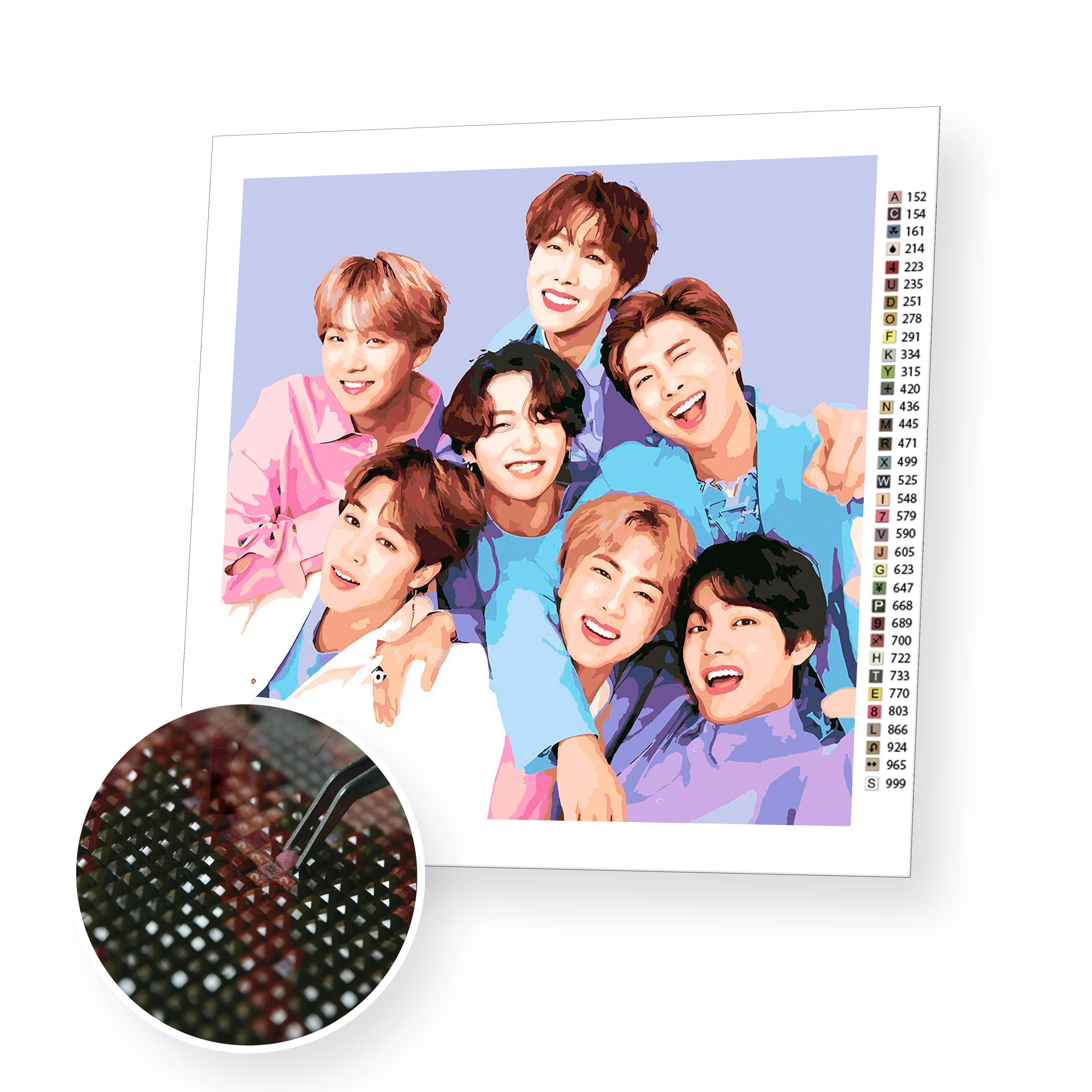 Bangtan Boys – mozaikadiamentowa