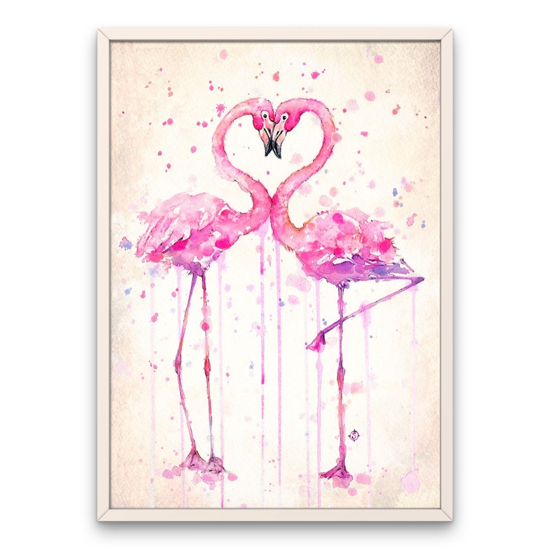 Flamingo Love