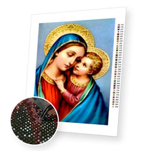 Załaduj obraz do przeglądarki galerii, Dziewica Maryja i Dzieciątko Jezus