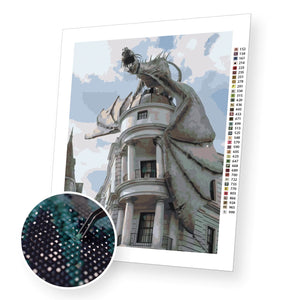 Gringotts Bank and the Dragon