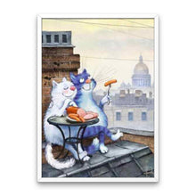 Załaduj obraz do przeglądarki galerii, Koty na Dachu