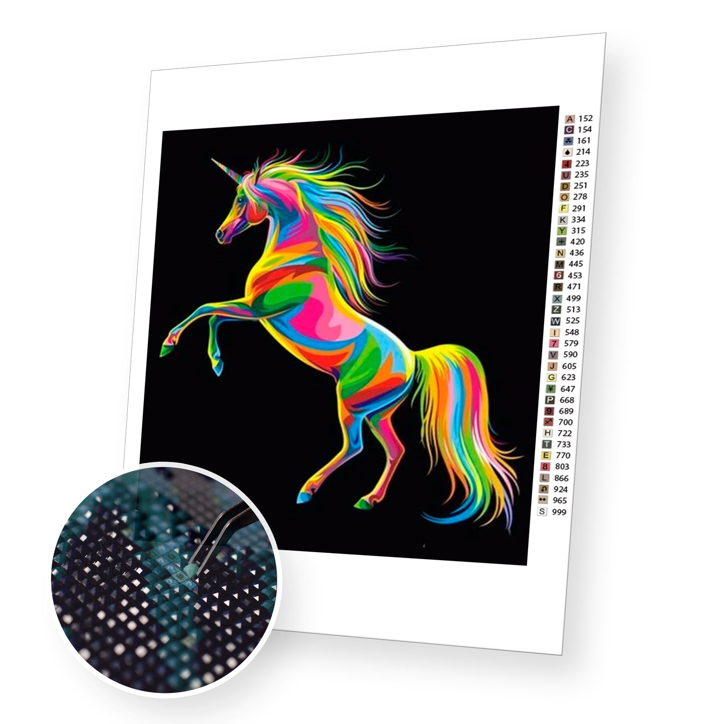 Colorful Horse - Diamond Painting Kit - [Diamond Painting Kit]