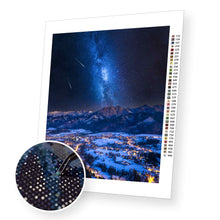Załaduj obraz do przeglądarki galerii, Droga Mleczna nad Zakopanem Zimą