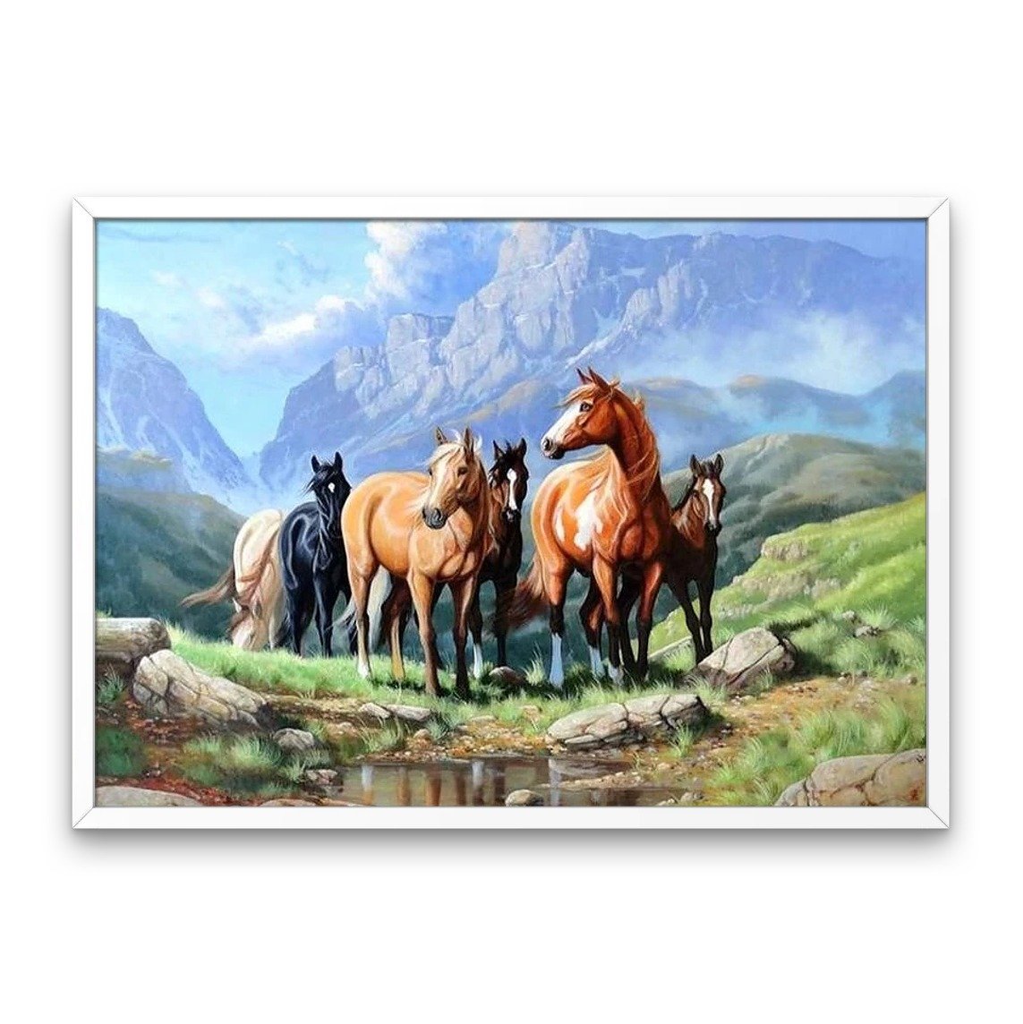 Konie w Górach