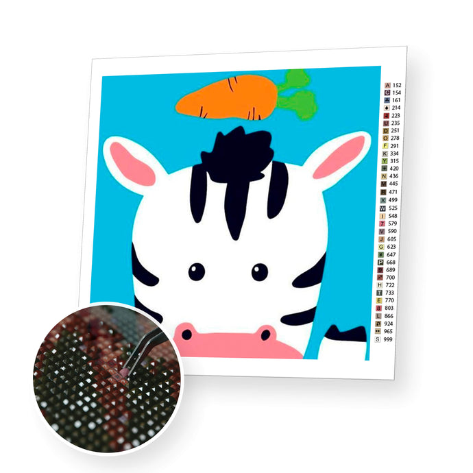 Peek-a-Boo Zebra