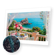 Załaduj obraz do przeglądarki galerii, Sea View - Diamond Painting Kit - [Diamond Painting Kit]