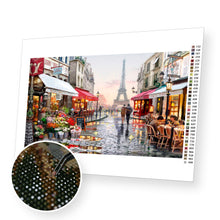 Załaduj obraz do przeglądarki galerii, Streets of Paris - Diamond Painting Kit - [Diamond Painting Kit]