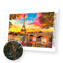 Załaduj obraz do przeglądarki galerii, Paris Sunset - Diamond Painting Kit - [Diamond Painting Kit]