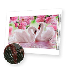 Załaduj obraz do przeglądarki galerii, Swans - Diamond Painting Kit - [Diamond Painting Kit]