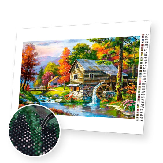 Village House - Diamond Painting Kit - [Diamond Painting Kit]