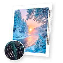 Załaduj obraz do przeglądarki galerii, Winter Wonderland - Diamond Painting Kit - [Diamond Painting Kit]